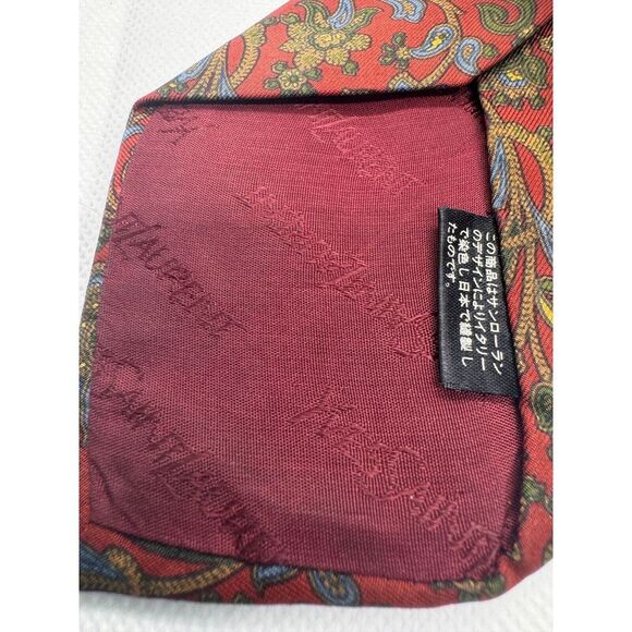 YVES SAINT LAURENT silk tie - Picture 3 of 3